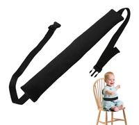 GXGM 1 Piezas Silla Alta Protección Para Carrito De Compras Bebé - Cinturón De Comedor Portátil Para Niños, Correa De Seguridad Para Stokke Tripp Trapp/Trona Portatil Bebe(negro)
