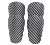 GXGM 2 Pares de Mini Espinilleras Futbol,Fibra de Carbono, Protección para las Espinillas para Todas las Edades, Equipo de Protección para Adultos y niños, Accesorios de Fútbol