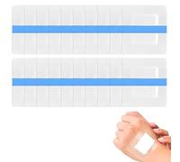 GXGM 20 Piezas tiritas impermeables, tiritas para vendajes, gasas estériles para vendajes, transparentes y de gran adherencia, aptas para la ducha y el deporte