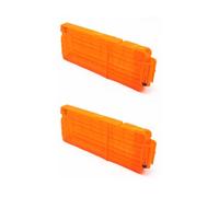 GXGM 2pcs Capacidad de Reserva 12 Dardos Recarga Rápida Clip Cargador