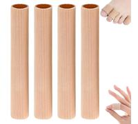 GXGM 4 Piezas protectores para talones, protección para el dedo gordo del pie, ajustables recortándolos, previenen las irritaciones, aptos para todo el mundo