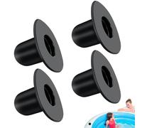 GXGM 4 Piezas Tapones de Piscina, Tapones de Piscina, Tapones de Borrado de Piscina, Tapones de Desagüe, Bombas de Filtro, Tapones de Piscina, Compatible con Intex/Bestway Pool