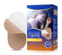 GXGM 42 Piezas Cinta Bucal para Dormir,Boca Cerrada, Tiras Bucales Antirronquidos Mejore la Calidad del Sueño, Mouth Tape for Sleeping Mouth Tape Tiras, Color Nude