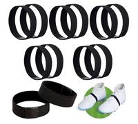 GXGM 6 Pair Shoe Laces, Soccer Shoe Laces, Sports Shoe Strap, Pack Para Botas De Fútbol Contra Escamas, Evita Que Se Caigan Los Cordones De Las Botas De Fútbol (Negro,B)