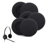 GXGM 6 Piezas Almohadillas Auriculares, Fundas De Esponja Para Auriculares, Compatibles Con Logitech H330 / H340 / H390 / H600 / H609 / H760, Almohadillas De Repuesto