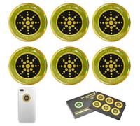 GXGM 6 piezas de protección contra radiaciones para móviles, adhesivos antirradios, protección contra ondas electromagnéticas para teléfonos móviles, ordenadores portátiles, microondas y dispositivos