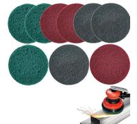 GXGM 9 Piezas 4 Pulgadas Taladro eléctrico Cepillo de Azulejos Estropajo Estropajo Almohadillas de Limpieza Kit para baño y Cocina Limpieza, Estropajos, Cepillo para Taladro Limpieza