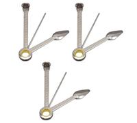 GXGM Aplastapipas de acero inoxidable 3 en 1, herramienta para pipas, limpiapipas y tapón, accesorio para pipas, silbato, aliento para pipas de metal, longitud 8 cm (plateado)