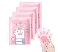 GXGM Mascarilla Manos Gato, Hidratación Intensa, Niacinamida y Leche de Cabra, Aclara y Unifica el Tono, Cuidado Manos Secas y Agrietadas, Fácil de Usar, Apta para Todo Tipo de Piel