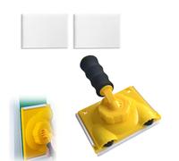 GXGM Painting Edge Tool for Walls, Multifunctional Latex Brushes with Rotating Handle with Sponge Pads,Rodillo recortador pintura,Edge Trimmer for Painting Edges