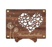 GXGM Tarjetas de regalo de cumpleaños de madera, gift card, divertido regalo creativo de dinero, Tarjetas de bendición para cumpleaños, matrimonios, graduaciones y están llenas de esperanza