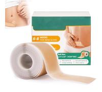 GXGM Tiritas de silicona para cicatrices, profesional, para cicatrices, cirugías, quemaduras, transpirables, resistentes al agua, 4 cm x 3 m