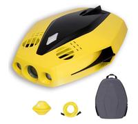 GXGSDM Dron Submarino, Detector Submarino, dron con cámara, 1080p Full HD, Control Remoto/móvil (Doble Control), selección de 4 Accesorios, visualización en Tiempo Real(B)