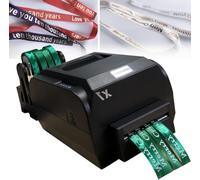 GXGSDM Impresora de Cinta, Impresora de Cinta Digital, Ancho de 12-20 mm, Velocidad de impresión de 150 mm/s, método de impresión: Transferencia térmica, Compatible con más de 50 Idiomas.