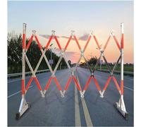 GXILUK Barrera de tráfico retráctil Que Ahorra Espacio para Eventos públicos en centros comerciales. Barricada metálica expandible (tamaño: 1,2 x 5 m).