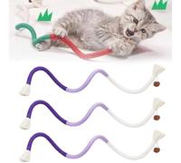GXJIXf Celery Pets Cat Chew Rope, Catnip-Infused Organic Cotton Chew Rope Toys for Cats, Cat Chews Ropes with Catnip (A)
