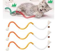 GXJIXf Celery Pets Cat Chew Rope, Catnip-Infused Organic Cotton Chew Rope Toys for Cats, Cat Chews Ropes with Catnip (B)
