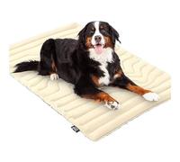 GXJIXf Pet Cooling Mat, Reversible Self-Cooling Mat, Portable Pet Cooling Bed for Summer, Multiple Sizes, for Indoor and Outdoor Use (Beige,Large)