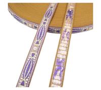 GXMDSGZ 3 Yardas, 10-20 mm, Estilo Retro, de Jacquard, Grosor sustancial, for Bolsos, Cinturones, Cintas for Coser Ropa, Collares for Caballos o Mascotas Grandes para proyectos(15MM 3YARDS 12)