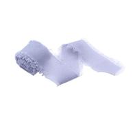 GXMDSGZ Cintas de Gasa imitación Seda 4 cm x 5 Metros for Hacer tú Mismo, for Invitaciones Boda, Ramos, decoración Tela con Bordes deshilachados, Envoltura Regalo para proyectos(87)