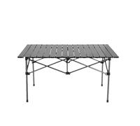 GXMDSGZ Mesa Plegable Camping Mesas Plegables for Exterior, Mesa de Camping Aluminio for Barbacoa(L)