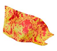 GXMDSGZ Velo de Danza del Vientre Velo de Danza del Vientre Seda auténtica, 1 Pieza, Accesorio, Velo, Chal, Bufanda, práctica Baile, Puesta en Escena(Red Yellow Mixed,300x114cn)