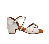 GXMDSGZ Zapatos de Baile for niños y niñas, Zapatos Latinos for Mujeres, salón Moderno, Salsa Tango, Sandalias práctica(Beige,31 (20.5cm))