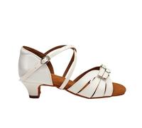 GXMDSGZ Zapatos de Baile for niños y niñas, Zapatos Latinos for Mujeres, salón Moderno, Salsa Tango, Sandalias práctica(Clear,31 (20.5cm))