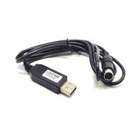 GXMRHWY Conector USB a mini DIN macho de 8 pines recto con cable de datos RS232 USB CT-62 CAT de 1,8 metros