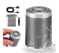 Gxpjycfob Mini Afeitadora Electrica Hombre, Mini Electric Shaver para Hombres, Maquinilla de Afeitadora Eléctrica Portátil, Recargable por USB, Mini Shave para Hombres, Carro, Viaje, Casa, Oficina