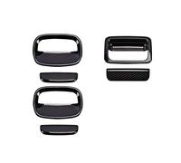 GXSAI Cubierta exterior para manija de puerta para Jimny 2019 2020 2021 2022 puerta lateral de coche trasera manija de puerta trasera decoración cubierta moldura accesorios de estilo de coche