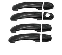 GXSAI Cubiertas DE MANIJA DE Puerta Lateral Exterior CROMADAS Conjunto DE MOLDURAS Tapas DE MOLDURA para TOURAN para Caddy para VW para Transporter T5 2003-2015 Cubierta Manija Puerta(Model 1)