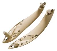 GXSAI delantera trasera interna maneta puerta Para BMW Para F30 Para F80 Para F33 Para F35 2013-2018 Cubierta Manija Puerta Interior Automóvil Lantera Trasera Izquierda Recha(Beige-2pcs-front)