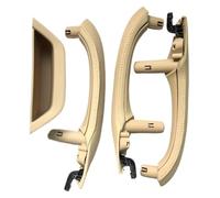 GXSAI delantera trasera interna maneta puerta Para BMW Para X3 Para X4 Para F25 Para F26 2010-2016 Juego Cubierta Cuero Manija Puerta Interior Automóvil Conductor Izquierdo Recho(Right Black)