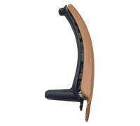 GXSAI delantera trasera interna maneta puerta Para BMW Para X6 Para E71 Para E72 2008-2014 Manija Interior Puerta Pasajero Izquierda Recha Cubierta Cuero Conjunto Tirador Lantero(Left Sattel Brown)