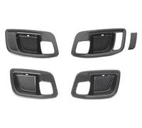 GXSAI delantera trasera interna maneta puerta Para Chrysler 300C 2011-2021 Pegatinas Decorativas Manija Puerta Interior Coche(One Size)