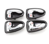 GXSAI delantera trasera interna maneta puerta Para Hyundai Para Accent Para Verna 2000-2006 Tirador Manija Puerta Interior Izquierda Lantera Trasera(4pcs One Set)