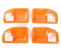 GXSAI delantera trasera interna maneta puerta Para Jeep Para Wrangler JK 2011-2017 Pegatinas Decorativas Manija De Puerta Interior Coche