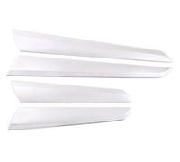 GXSAI delantera trasera interna maneta puerta Para Mercedes Para Benz Para Clase C W204 2008-2014 Diseño Coche Fibra Carbono Panel Manija Cubierta Embellecedor Adhesivo Cuenco Puerta(Onecolor)