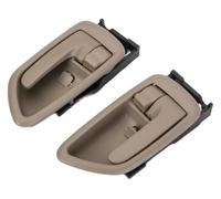 GXSAI delantera trasera interna maneta puerta Para Toyota Para Sequoia 2001-2007 Manija Interior Tirador Puerta Lantero Izquierdo Trasero(A Pair 2pcs)