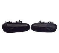 GXSAI Exterior maneta de Puerta 2 Uds. Reparación De Puerta Repuesto Manija Exterior Coche Negra para Hyundai para Matrix para Lavita 15 2001-2010(Rear Left Right 2pcs)