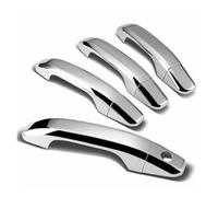 GXSAI Exterior maneta de Puerta para Chevy para Silverado 1500 2500 3500 para 2014-2019 Cubiertas De Puertas Corredizas Manija Exterior Coche(Chrome)
