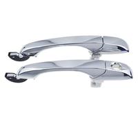 GXSAI Exterior maneta de Puerta para Chrysler 300C para Dodge Charger Manija De Puerta Exterior Conductor Izquierdo Derecho Pasajero Reparación Coche(2 Pcs Left Sides)