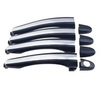 GXSAI Exterior maneta de Puerta para Hyundai para Azera 3.3L .8L V6 2006-2011 Reparación De Puerta Manija Exterior Deslizante Coche Delantera O Trasera Izquierda Derecha(Front Rear 4pcs)