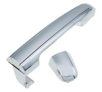 GXSAI Exterior maneta de Puerta para Hyundai Sonata Sedan 2006-2010 Manija Exterior Deslizante para Coche Reparación De Puerta Cromada 826523K000AA 826513K000AA(Front Right)