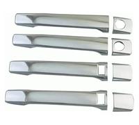 GXSAI Exterior maneta de Puerta para Mercedes W124 W201 190e W140 S Class 1984 1994 Manija Exterior Deslizante para Coche Reparación De Puerta Carga Lateral Cromada(No Smart Hole)