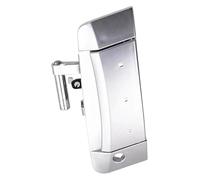 GXSAI Exterior maneta de Puerta para Nissan 350Z 2003-2009 80606-CD01E Reparación De Manija Puerta Coche Cubierta Embellecedora Exterior Manijas Decorativas(Silver-Left)