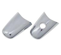 GXSAI Exterior maneta de Puerta para Nissan para Infiniti Manija Exterior Deslizante Puerta Carga Lateral Reparación Cromada Cubierta 80646-1BA0A(1 Pair 2pcs)