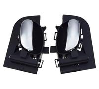 GXSAI Exterior maneta de Puerta para Peugeot 206 CC SD SW 207 1.4L .6L Manija De Puerta Coche Reparación O Marco Bisel Conductor Izquierdo Pasajero Derecho(2 Pcs Left Right Side)