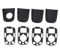 GXSAI Exterior maneta de Puerta para Peugeot para Citroen 307 C2 C3 Reparación De Manija Puerta Coche Kit Ajuste Tapa con Tapón 9101AA